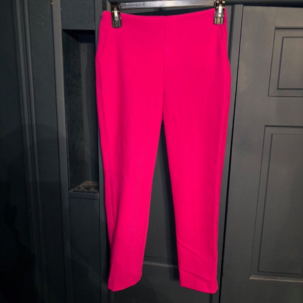 RACHEL ZOE - Wide Leg Stretch Pants - Pink